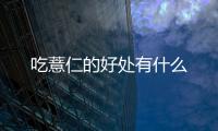 吃薏仁的好处有什么