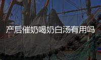 产后催奶喝奶白汤有用吗？