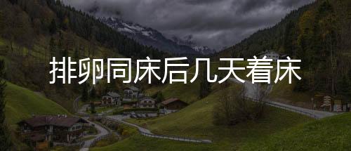 排卵同床后几天着床