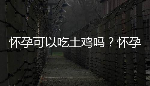 怀孕可以吃土鸡吗?怀孕吃什么比较好
