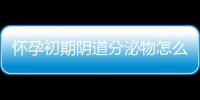 怀孕初期阴道分泌物怎么回事