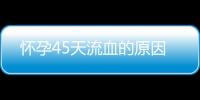 怀孕45天流血的原因