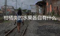 柑橘类的水果各自有什么样的营养