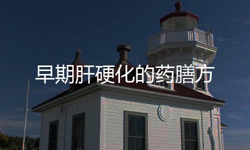 早期肝硬化的药膳方