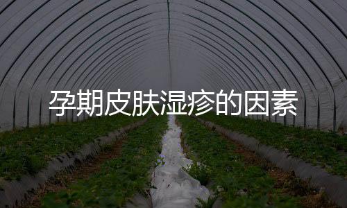 孕期皮肤湿疹的因素