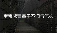 宝宝感冒鼻子不通气怎么办呢