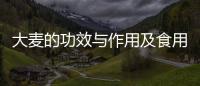 大麦的功效与作用及食用方法 养生妙品大麦茶的功效