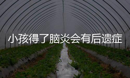 小孩得了脑炎会有后遗症吗？
